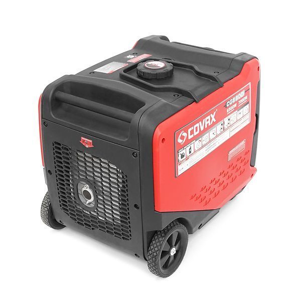 Генератор инверторный COVAX CG8800i, 7.0kW, бензин, однофазный 220V, 50Hz, electrik starter, KM172Fi 4-stroke, бак 10L, 610х470х545mm, 45kg -YT45585 фото