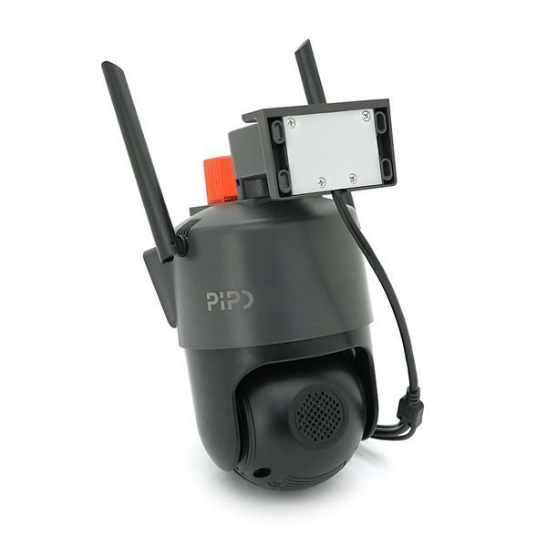 2+2Мп Wi-Fi видеокамера с двумя объективами уличная SD/карта YOSO YO-IPC49D6MP50 PTZ 2.8mm V380 -YT28232 фото