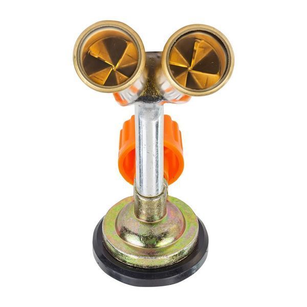 Резак с двойным соплом на цанговый баллон (t-1300гр., угол поворота сопла 360гр. ), в блистере ROCKFORCE RF-245GB 16307 фото