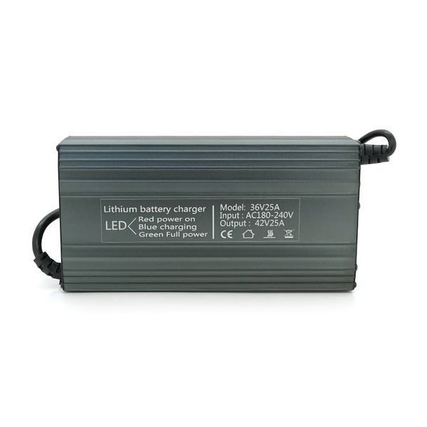 Зарядний пристрій для акумуляторів Li-Ion 36V(42V),10S,20-25A, рoз'ем anderson.185x88x60mm 1.2kg YT-37018 фото