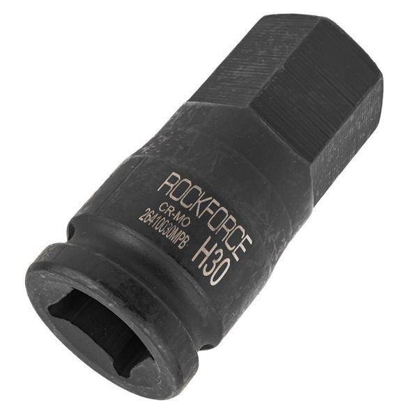 Головка-бита ударна 6-гранна 30 мм, 3/4" ROCKFORCE RF-26410030MPB 56707 фото
