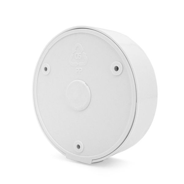 Монтажная коробка для камер UMK D-112,IP66, защита от ультрафиолета, ( 112х34мм) белая, пластик -YT31558 фото