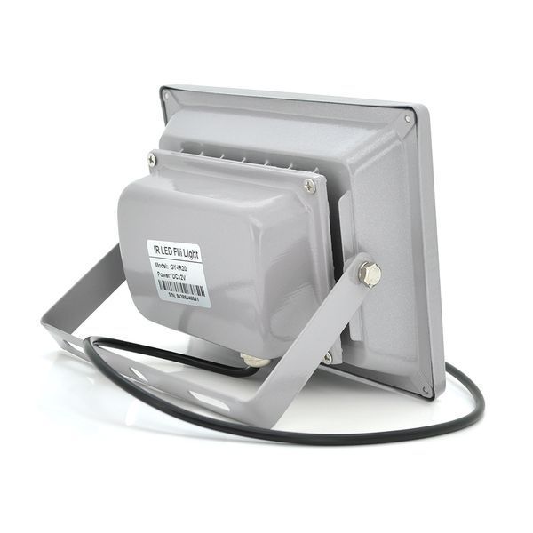 ІЧ-прожектор GY-IR20. 12V, 40W, 20LED, IP66, 850Нм, кут огляду 90 &deg;, дальність до 150м. -YT33964 фото
