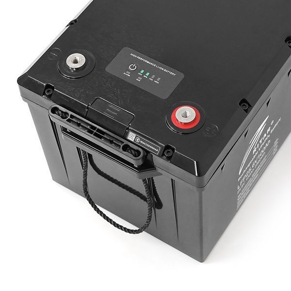 Акумуляторна батарея Ritar LiFePO4 25,6V 100Ah з Bluetooth, CAN/RS485, 2560Wh BMS100A@8S ( 522 х 240 х 219 (224) ), 25,5kg Q1 -YT44834 фото