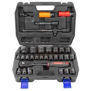 Набір ударних інструментів 32пр. 1/2 "(6гр.) 54604 фото