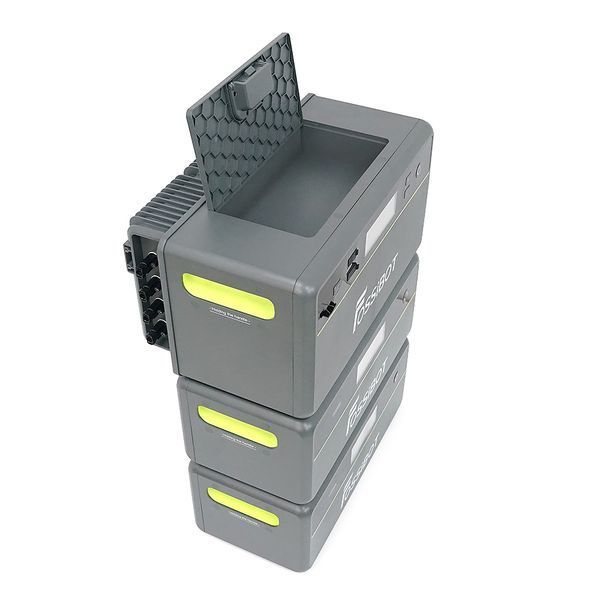 All-in-One Solar station FOSSiBOT FBP1200W+2Battery, APP Control, WiFi, 5874Wh LiFePO4 6000Cycles, MPPT 2000W max, 3хAC 220, 1xUSB-15W, 1хUSB-C(100W), Fast charge 90min, Bluetooth, Heating, IP65, -20-55&deg;C, 476&times;308&times;751mm, 57,5kg -YT45764 фото