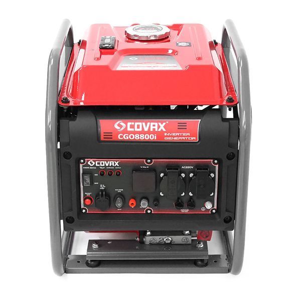 Генератор інверторний бензин COVAX CGO8800i, 6.0kW, однофазний 220V, 50Hz, electrik starter, 4-stroke, бак 7L, 440х385х465mm, 37kg -YT45577 фото