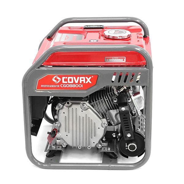 Генератор інверторний бензин COVAX CGO8800i, 6.0kW, однофазний 220V, 50Hz, electrik starter, 4-stroke, бак 7L, 440х385х465mm, 37kg -YT45577 фото
