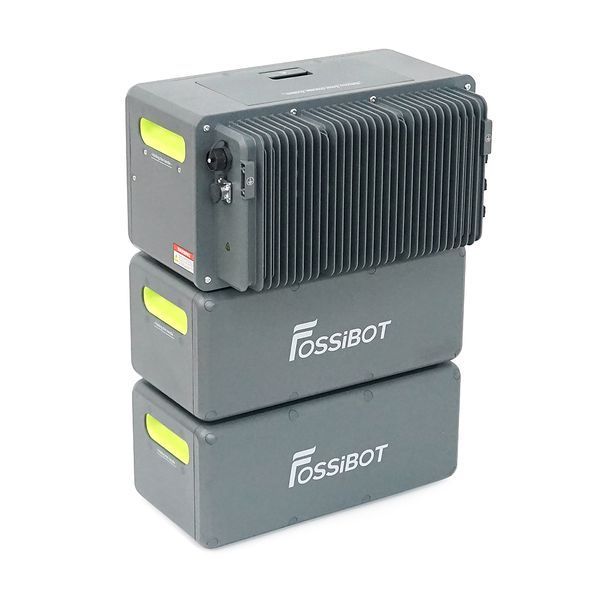 All-in-One Solar station FOSSiBOT FBP1200W+2Battery, APP Control, WiFi, 5874Wh LiFePO4 6000Cycles, MPPT 2000W max, 3хAC 220, 1xUSB-15W, 1хUSB-C(100W), Fast charge 90min, Bluetooth, Heating, IP65, -20-55&deg;C, 476&times;308&times;751mm, 57,5kg -YT45764 фото
