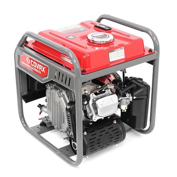 Генератор інверторний бензин COVAX CGO8800i, 6.0kW, однофазний 220V, 50Hz, electrik starter, 4-stroke, бак 7L, 440х385х465mm, 37kg -YT45577 фото
