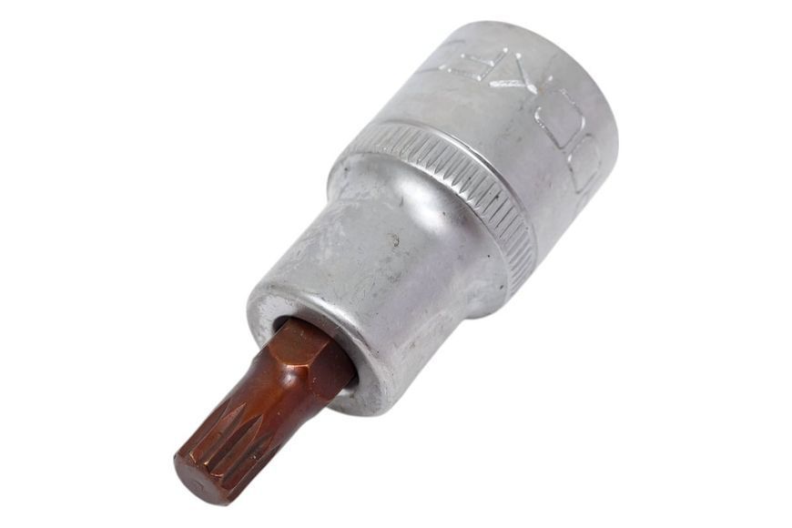 Головка 1/2" з насадкою Spline M8 12-променева L- 55мм Forsage F-34805508 Premium 46813 фото