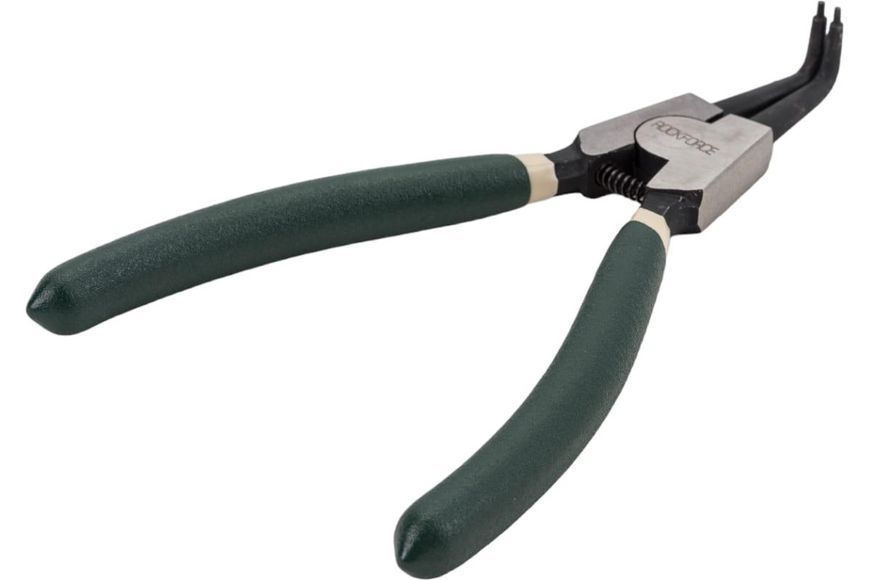 Знімач стопорних кілець вигнутий на розтиск (90 &deg;, L-180мм) ROCKFORCE RF-609180SB 1074 фото