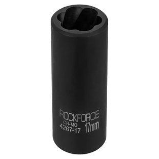 Головка 1/2" 17мм 6-гранна ударна двостороння ROCKFORCE RF-4267-17 65913 фото
