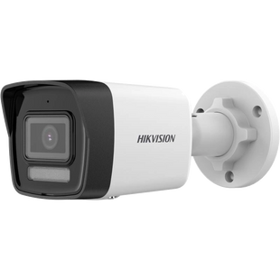 2МП Smart Hybrid Light циліндрична камера Hikvision з мікрофоном DS-2CD1023G2-LIUF (2.8мм) -YT38900 фото