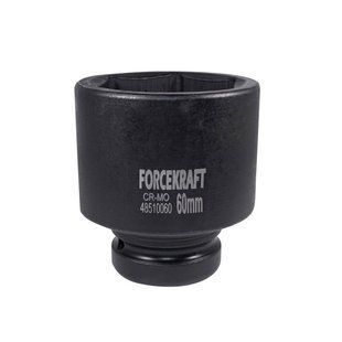 Головка ударна глибока 1'' 6-гранна 60мм Forcekraft FK-48510060 51136 фото