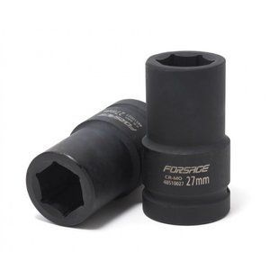 Головка ударна глибока 1" 6-гранна 63мм FORSAGE F-48510063 17198 фото