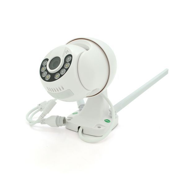 Комплект відеоспостереження WIFI-PTZ Outdoor 009-4-2MP Pipo (4 вуличні камери, кабелі, блок живлення, відеореєстратор APP-Xmeye) -YT24284 фото