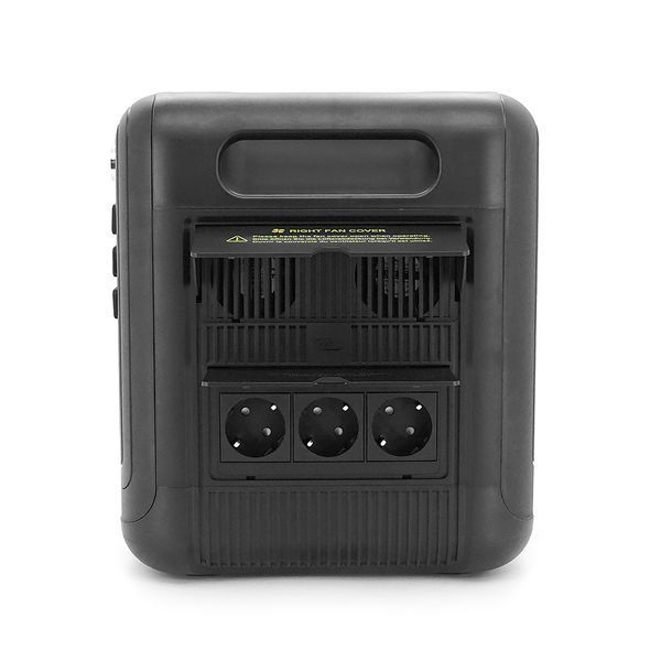 Портативна зарядна станція FOSSiBOT F2400, 2200W/2048Wh LiFePO₄, MPPT 500W max, XT60-12V/25А, 2xDC5521-12V-3A, CarPort-12V-10A, 2xAC23 4xUSB-C-100W, Wi-Fi, Bluetooth, charge 2 h,386*840*321 мм. 22кг -YT44917 фото