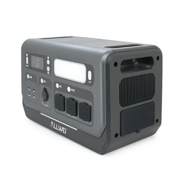 Портативна зарядна станція ALLWEI SGR-PPS2400-2PRO, 2400W/2048Wh LiFePO₄, MPPT 500W max ХТ60/12 &ndash; 60 В/10 А, 2xDC5521-12V-12A, CarPort-12V-12A 2xUSB-A-18W, 2xUSB-C-100W, Wi-Fi, charge 1.5 h, 465x260x295 мм, 23.5 кг -YT45877 фото