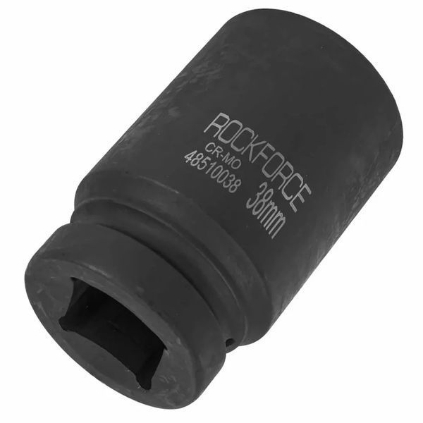 Головка ударна глибока 1'', 38мм (6гр.) ROCKFORCE RF-48510038 459 фото