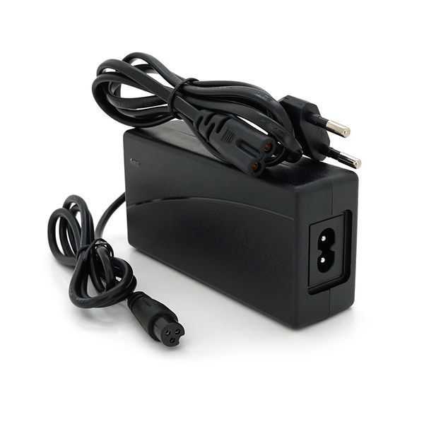 Зарядний пристрій для акумуляторів Li-ion 36V2A(42V),10S,штекер 3PIN GX12 8MM(1+/2-)+ кабель живлення,BOX -YT22343 фото