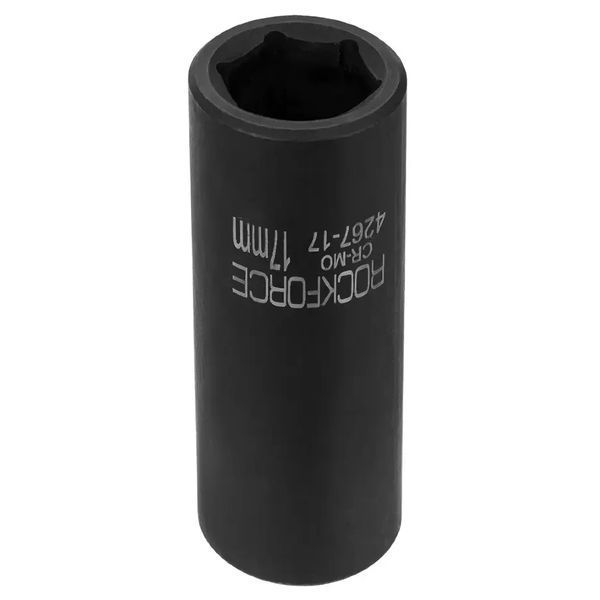 Головка 1/2" 17мм 6-гранна ударна двостороння ROCKFORCE RF-4267-17 65913 фото