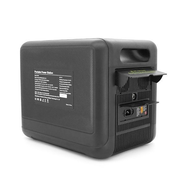 Портативна зарядна станція FOSSiBOT F2400, 2200W/2048Wh LiFePO₄, MPPT 500W max, XT60-12V/25А, 2xDC5521-12V-3A, CarPort-12V-10A, 2xAC23 4xUSB-C-100W, Wi-Fi, Bluetooth, charge 2 h,386*840*321 мм. 22кг -YT44917 фото