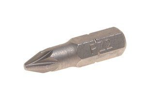 Біта хрестоподібна PZ.2х25мм, 1/4''Forsage F-122252 934 фото