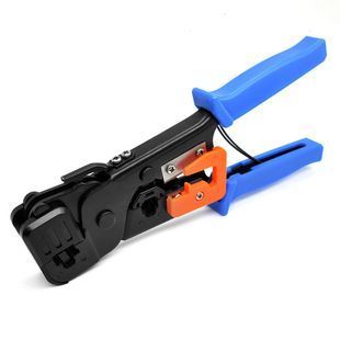 Инструмент Merlion SK-268E для обжимки RJ-45 (8P8C) и RJ-12/11 (6P8C), синие -YT10124 фото