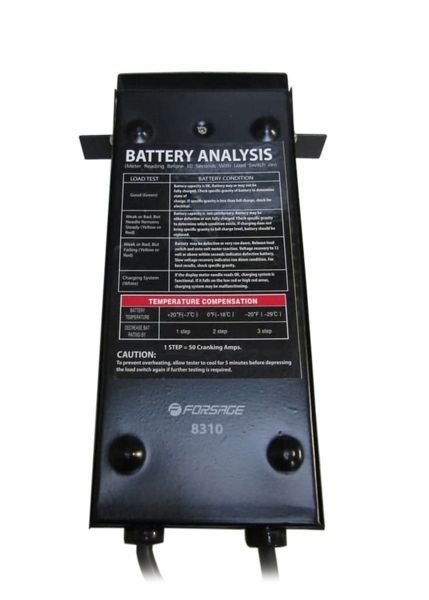 Тестер аккумуляторных батарей аналоговый (6V-12V, 100А) Forsage F-8310 17775 фото