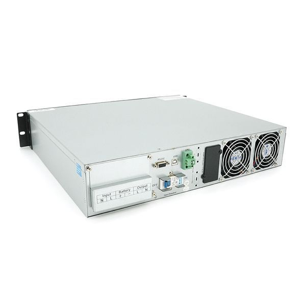 ИБП з правильною синусоїдою ONLINE Ritar RT-6KL-LCD, RACK 6000VA (5400Вт), 192В, Струм макс. 5A, під зовнішній АКБ, (482*420*87)) -YT1205 фото