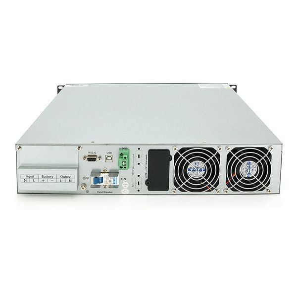 ИБП з правильною синусоїдою ONLINE Ritar RT-6KL-LCD, RACK 6000VA (5400Вт), 192В, Струм макс. 5A, під зовнішній АКБ, (482*420*87)) -YT1205 фото