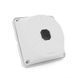 Монтажная коробка под камеру видеонаблюдения CamBox &Oslash;56/70/84/101мм (130х130х40мм) белая IP66 пластик -YT24308 фото 2
