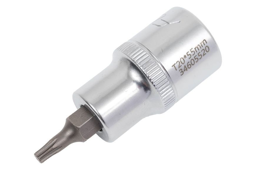Головка 1/2" з насадкою Torx T20 L- 55мм Forsage F-34605520 46592 фото