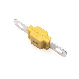 Запобіжник плоский SBFW-L-60, 60A, 58V, M6, 12х41mm, Yellow -YT37475 фото