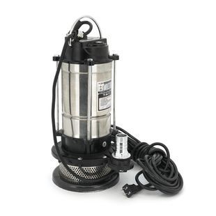 Занурювальний насос, 750W, 220V, до 3 м&sup3;/год, підйом до 20 м, 25мм, нержавіюча сталь, 400х230х230 мм, 6,8 кг. + перехідник -YT38235 фото