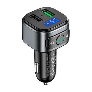 FM- модулятор HOCO E67, Black, Box -YT36221 фото