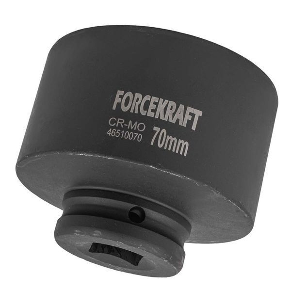 Головка ударная глубокая 3/4", 70мм (6гр.) FORCEKRAFT FK-46510070 19653 фото