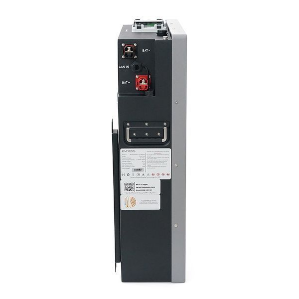 Акумуляторна батарея LiFePO4 Dyness Power Haus, 51.2V/100Аh (5,12kWh), BMS75A, Wi-Fi, CAN/RS485, Aerosol Fire, Heating, 8000Cycles, 50parallel, IP66, 450х165х640mm, 54,4kg -YT45905 фото