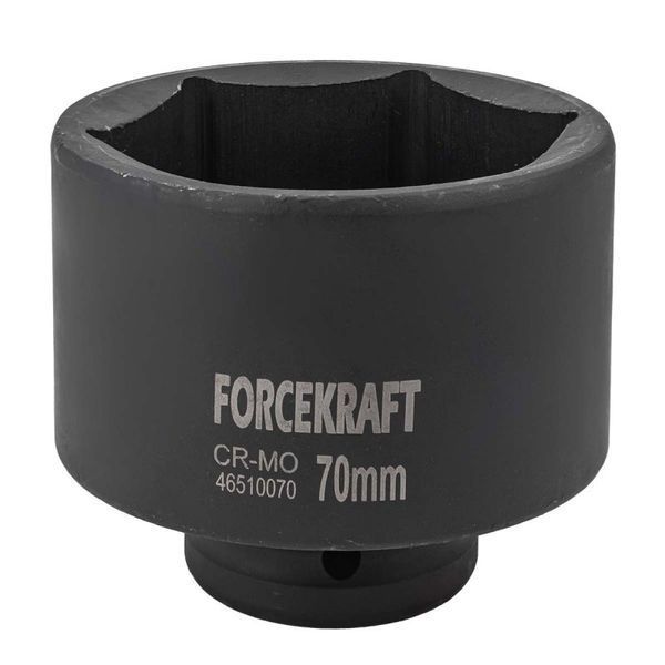 Головка ударная глубокая 3/4", 70мм (6гр.) FORCEKRAFT FK-46510070 19653 фото