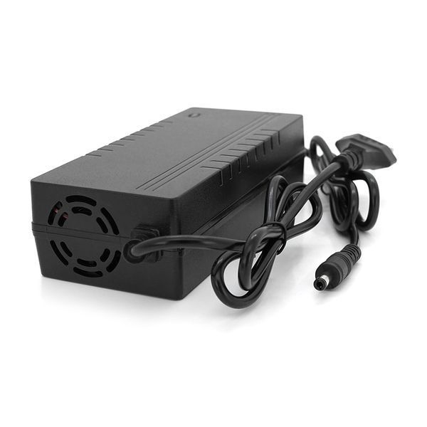 Зарядний пристрій для акумуляторів LiFePo4 36V(43.8V),12S,3A,штекер 5.5*2.5,з індикацією,BOX -YT24373 фото