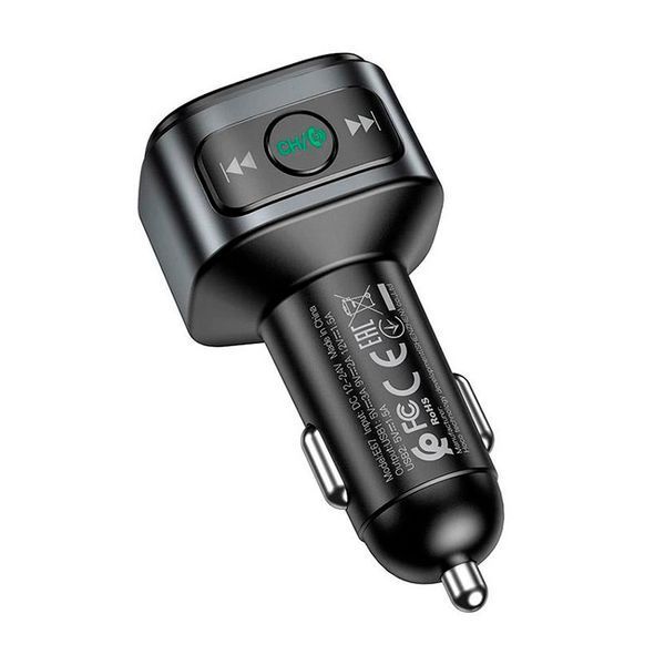FM- модулятор HOCO E67, Black, Box -YT36221 фото