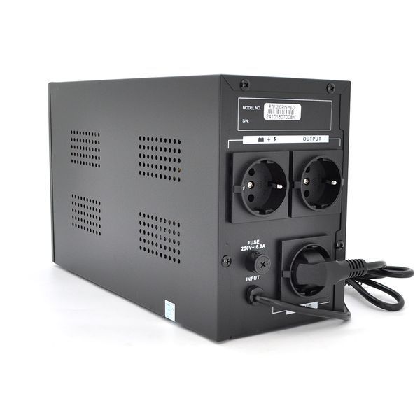 ДБЖ Ritar RTM1200 (720W) Proxima-D, LCD, AVR, 3st, 3xSCHUKO socket, 2x12V7.5Ah, metal Case (350х120х190) Q2 -YT5862 фото