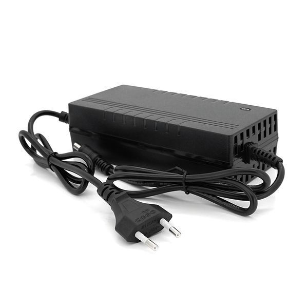 Зарядний пристрій для акумуляторів LiFePo4 36V(43.8V),12S,3A,штекер 5.5*2.5,з індикацією,BOX -YT24373 фото