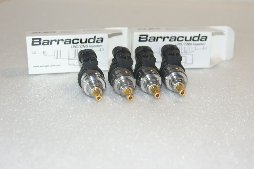 Комплект ГБО 4 Stag Q-Box Basic Tomasetto Nordic форсунки Barracuda баллон 42л под запаску 00494 фото
