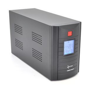ИБП Ritar RTM1500 (900W) Proxima-D, LCD, AVR, 3st, 3xSCHUKO socket, 2x12V9Ah, metal Case (350х120х190)- Q2 -YT5863 фото