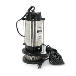 Занурювальний насос, 1100W, 220V, до 4м&sup3;/год, підйом до 26м, 25мм, нержавіюча сталь, 410х195х225 мм, 11 кг. + перехідник -YT38237 фото