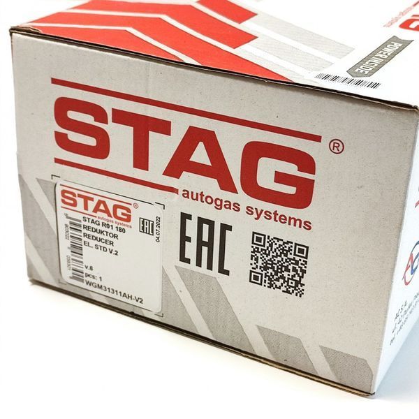 Редуктор Stag R01 180 л.с. с клапаном газа 00795 фото