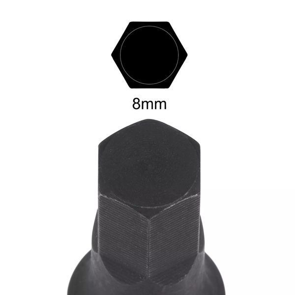 Головка 1/4" з насадкою Hex 8мм ударна FORSAGE F-2243208 47979 фото
