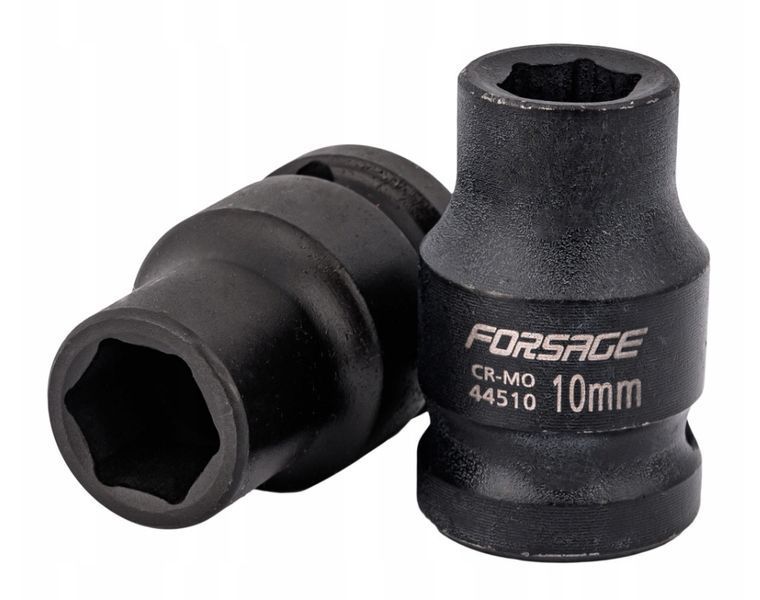 Головка ударна 1/2" 6-гранна 10мм Forsage F-44510 9487 фото